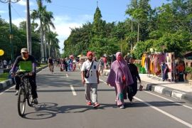 Pemerintah Kota Mataram mulai menggelar kegiatan Hari Bebas Kendaraan