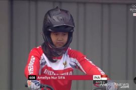 Pembalap muda Indonesia buat sejarah tembus final di Piala Dunia BMX 2021