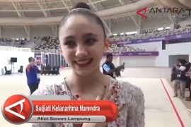Pesenam Ritmik Lampung raih emas perdana di PON Papua