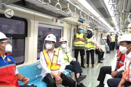 LRT Jabodek rangkaian ke-31 resmi diluncurkan