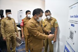 Aplikasi  'PeduliLindungi' mulai berlaku di Kantor Gubernur Aceh
