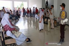 Polsek Samarinda Ulu lakukan monitoring vaksinasi massal pelajar