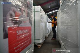 Indonesia terima kedatangan 4 juta  vaksin Sinovac