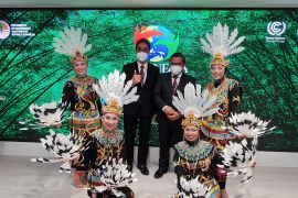 Pembukaan paviliun Indonesia COP 26 di Glasgow