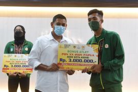 Atlet peraih medali PON Papua dapat bonus dari Pemkot Kediri