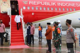 Wapres tiba di Bandara APT Pranoto Samarinda