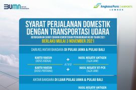 Naik pesawat di Bandara Lombok bisa gunakan Antigen