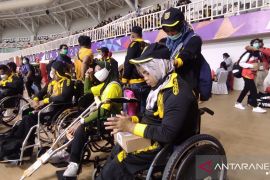 Kontingen atlet NPC Kalsel untuk Paparnas sudah berada di Papua