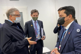 Erick Thohir bertemu Bill Gates, bahas alih teknologi vaksin mRNA