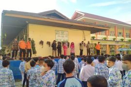 BPBD Kesbangpol sosialisasikan penanggulangan bencana di SMPN 4