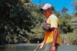 Madi, 20 tahun lebih jadi joki bambo rafting, Loksado