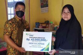 BPJAMSOSTEK cabang Deltamas santuni ahli waris pesapon Bekasi