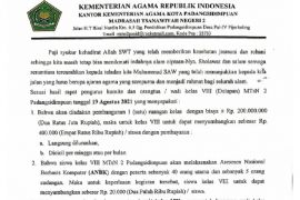 Orangtua siswa MTs Negeri 2 Padangsidimpuan pertanyakan sumbangan pembangunan kelas baru