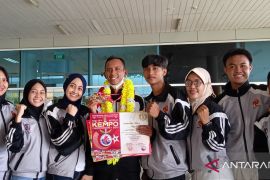 Atlet kempo asal Jambi berhasil mendapat medali emas di Turki