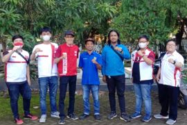 Organisasi Kepemudaan Sulsel gelar tabur bunga jelang Hari Pahlawan 2021