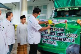 PTPN X ekspor perdana 86.054 kg tembakau ke Eropa