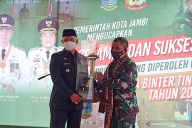 Kodim 0415/Batanghari juara I Lomba Bina Teritorial tingkat nasional