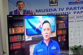 AHY minta seluruh pengurus Demokrat Papua Barat tetap waspada COVID-19