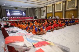 Polda Jatim ringkus 262 penjahat selama dua bulan dalam "Operasi 3C"
