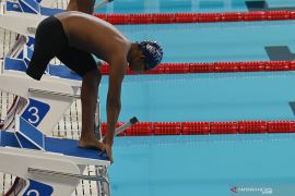 21 rekornas pecah hingga hari ketiga lomba renang Peparnas Papua