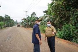 Gubernur Jambi tinjau ruas jalan Talang Pudak -Suak Kandis