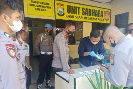 Polres Enrekang gelar pemeriksaan urine seluruh personel secara dadakan