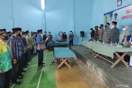 Calon Pembakal deklarasikan kampanye damai dan taat prokes