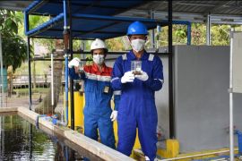 Warga gunakan air hujan untuk MCK, KPI bangun Filagam di Desa Lubuk Muda