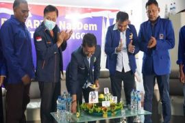 Hut ke 10 Partai Nasdem di Tebing Tinggi