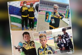 Atlet HSU raih medali emas pertama dan terbanyak untuk Kalsel