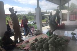 Pasar agribisnis Desa Kembang Kuning mulai beroperasi