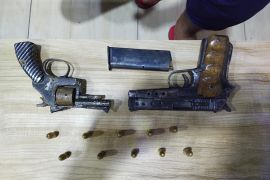 Polisi temukan dua senpi pelaku perampok di Aceh Timur