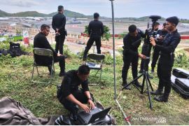 Korps Brimob siagakan pasukan pemantau pesawat nirawak di WSBK 2021