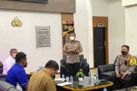 Antisipasi klaster baru penyebaran COVID-19 saat Nataru, Kapolres Sibolga gelar rakor