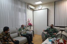 Ketua DPRD Sumbar terima kunjungan Danlantamal II Padang jalin sinergitas