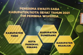Kabupaten Tebo raih penghargaan "Swasti Saba Wiwerda II"