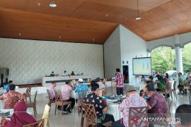 Bupati Siak naik pitam dengar laporan realisasi anggran OPD-OPD