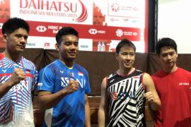 Minions singkirkan rekan pelatnas ke semifinal Indonesia Masters