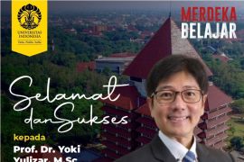 Yoki Yulizar terpilih sebagai Dekan FMIPA UI 2021-2025