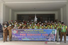 Bertarung di Pelalawan, Alfedri lepas 54 Kontingen Porseni PGRI Siak