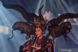 Puteri Indonesia Lingkungan Tampil di JFC