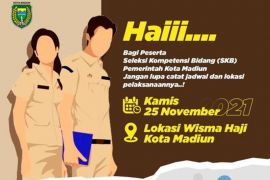 Sebanyak 315 peserta ikuti tes SKB CPNS 2021 Kota Madiun