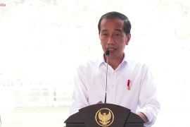 President Jokowi inaugurates Karalloe Dam in Gowa, South Sulawesi