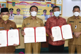 Tanjabtim-Tanjabbar-Inhil sepakat bangun jalan Tembilahan-Muarasabak