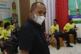 Haji Oening gagas musik panting tampil rutin di sekretariat daerah Tapin