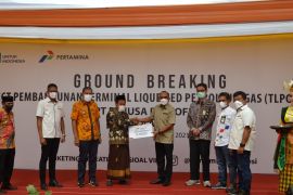 Elnusa Petrofin gelar groundbreaking terminal LPG Kolaka, dukung peningkatan ketersediaan LPG