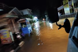 Beberapa kawasan Barabai HST Kalsel kembali terendam