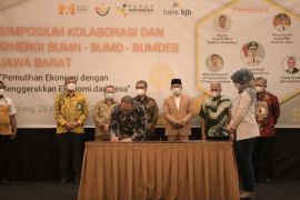 Ridwan Kamil: Selama tiga tahun terbentuk 1.400 BUMDes di Jabar