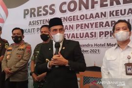 Gubernur klaim serapan anggaran Sumut sudah 72,9 persen