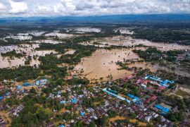 "Kota Apam" Barabai HST Kalsel masih terendam akibat banjir kiriman